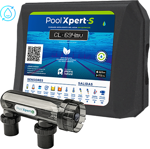 Pool Xpert S45 - Piscina Natural - Automatizacion para piletas y desinfeccion natural del agua
